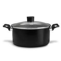 Caçarola com Tampa Brinox Ceramic Life Naturalle Ø24cm 4,3L Preto Ebony Caçarola com Tampa Brinox Ceramic Life Naturalle Ø24cm 4,3L Preto Ebony