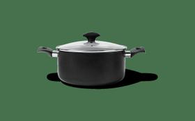 Caçarola Com Tampa Brinox Masala Antiaderente 3,7 Litros Ø 22 cm Preto