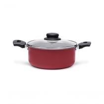 Caçarola Com Tampa Ruby - ø 20 X 9 Cm 2,6 L- Brinox 20 X 9 Cm 2,6 L Vermelho Brinox Caçarola Com Tampa Ruby - ø 20 X 9 Cm 2,6 L- Brinox 20 X 9 Cm 2,6 L Vermelho Brinox