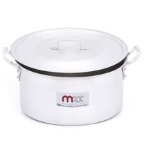 Caçarola Convencional N32 12L Panela Grande Alumínio Tampa