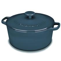 Caçarola Cuisinart Chef's Classic 5L - Ferro Fundido Esmaltado Azul Caçarola Cuisinart Chef's Classic 5L - Ferro Fundido Esmaltado Azul