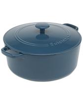 Caçarola Cuisinart Chef's Classic 7L - Ferro Fundido Esmaltado Azul Caçarola Cuisinart Chef's Classic 7L - Ferro Fundido Esmaltado Azul