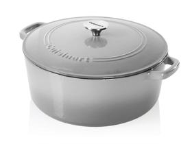 Caçarola Cuisinart Chef's Classic 7L - Ferro Fundido Esmaltado Cinza Caçarola Cuisinart Chef's Classic 7L - Ferro Fundido Esmaltado Cinza