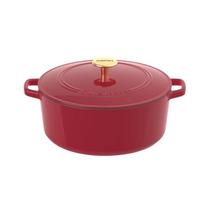 Caçarola Cuisinart Chef's Classic 7L - Ferro Fundido Esmaltado Vermelho Caçarola Cuisinart Chef's Classic 7L - Ferro Fundido Esmaltado Vermelho
