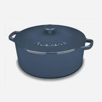 Caçarola cuisinart chef's classic em ferro fundido esmaltado azul ci670-30bg