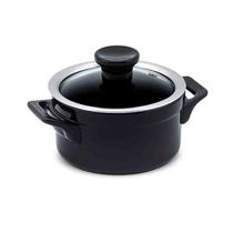 Caçarola de Cerâmica Clear 14 cm 900 ml Preto Ceraflame Caçarola de Cerâmica Clear 14 cm 900 ml Preto Ceraflame