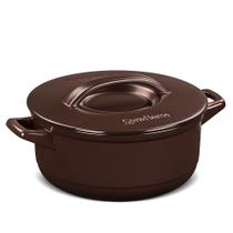 Caçarola De Cerâmica Duo+ 28Cm 6L Chocolate Ceraflame