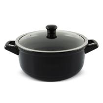 Caçarola De Cerâmica Duo 28Cm 6L Preto Ceraflame