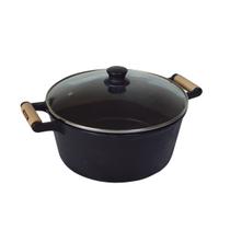 Cacarola de Ferro 2 Alcas Com Tampa de Vidro - 2 Lt Cacarola de Ferro 2 Alcas Com Tampa de Vidro - 2 Lt