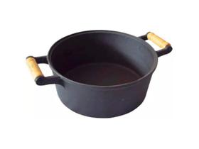 Caçarola de Ferro Fundido 2 Alças Sem Tampa - 2 Lt Caçarola de Ferro Fundido 2 Alças Sem Tampa - 2 Lt