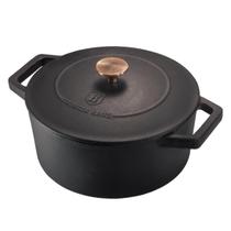 Caçarola De Ferro Preta Com Tampa 20 Cm