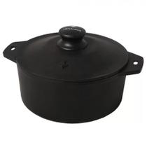 Caçarola De Ferro Venâncio 5,5L C/ Tampa De Ferro 26 CM Ø