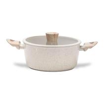 Caçarola de Indução Ceramic Life Sirius Vanilla Alumínio Antiaderente 2,7L Brinox