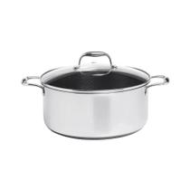 Caçarola em Aço Inox 28cm com Tampa Oxford CookingPro Hive