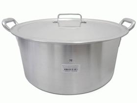 Caçarola em Alumínio 20,4 Litros C/ Tampa nº 38 - AAL