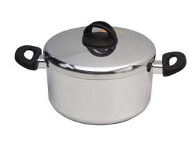 Caçarola em Alumínio Polido Eterna Nigro - 22 Cm / 4.1 Lt