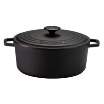 Caçarola Ferro Fundido Alças De Ferro Tampa Ferro 3,8 Lt - Santana Caçarola Ferro Fundido Alças De Ferro Tampa Ferro 3,8 Lt - Santana