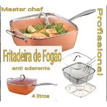 Caçarola fritadeira Ceramica e Titânio Master chef 4