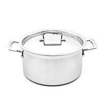 Caçarola Funda 3-Ply Aço Inox 24 cm v2 Le Creuset