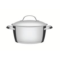 Caçarola Funda Allegra 22 cm 4,2 L em Aço Inox com Fundo Triplo Tramontina 62654/220