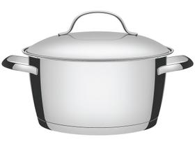 Caçarola Funda Allegra Aço Inox 20 Cm 3,1 L - Tramontina