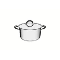 Caçarola Funda Tramontina Duo Silicone em Aço Inox 16 cm 1,8L Fundo Triplo Compatível com Indução Caçarola Funda Tramontina Duo Silicone em Aço Inox 16 cm 1,8L Fundo Triplo Compatível com Indução