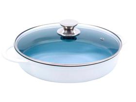 Caçarola Hercules Antiaderente 30,6cm 3,5L Branca Studio Caçarola Hercules Antiaderente 30,6cm 3,5L Branca Studio