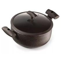 Caçarola Hercules Redonda Antiaderente Ceramica Indução Marrom 24x10 4,5L Caçarola Hercules Redonda Antiaderente Ceramica Indução Marrom 24x10 4,5L
