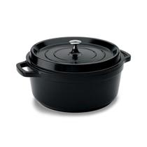 Caçarola Hercules Revestimento Ceramico Indução Preta 4,3L 25,4X11CM