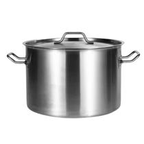 Caçarola Inox Fundo Triplo 20cm 3,7L indução eletrico, gas