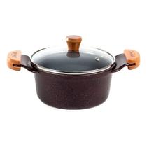 Caçarola Javali Diamantada N18 1,7L Alumínio Fundido Vai ao Forno e Fogão a Lenha