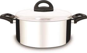 Caçarola Long Life Polida 3mm com Tampa 18cm - Eirilar