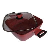 Caçarola MaxChef StoneChef 6,2L Ruby - Vermelha