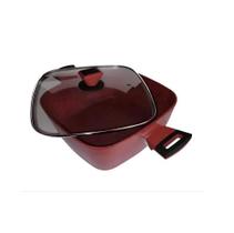 Caçarola maxchef stonechef ultra antiaderente 6.2l ruby indução 28cm Caçarola maxchef stonechef ultra antiaderente 6.2l ruby indução 28cm