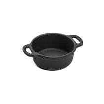 Caçarola Mineirinha Alça de Ferro Preta Panela Mineira 12cm