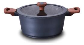 Caçarola Mta Alumínio Injetada Titanium 28cm Chumbo Cor Grafite Caçarola Mta Alumínio Injetada Titanium 28cm Chumbo Cor Grafite