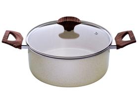 Caçarola Multiflon Antiaderente 22cm 3,4L Bege Petra