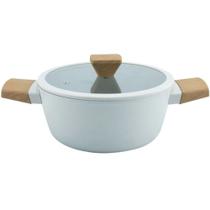 Caçarola Norma em Alumínio c/ Rev Antiaderente Cerâmico Cinza e Fundo de Indução 24cm 4,1L Caçarola Norma em Alumínio c/ Rev Antiaderente Cerâmico Cinza e Fundo de Indução 24cm 4,1L