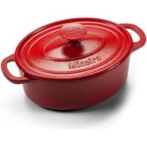 Caçarola Oval Estilo Vermelha 2 litros Caçarola Oval Estilo Vermelha 2 litros