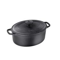 Caçarola Oval Ferro Fundido P/Pão Fermentação Natural-2.5 L