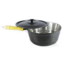 Caçarola Panela Alumínio Preta 28cm