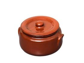 Caçarola Panela c tampa d Barro Cerâmica Motta Tipo Cxaba nº 1 - 1,2 Litros (1701) - Motta Ceramica