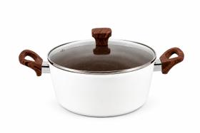 Caçarola Panela Indução 24cm Revestimento Cerâmico 3,9 L Caçarola Panela Indução 24cm Revestimento Cerâmico 3,9 L