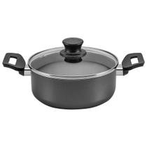 Caçarola Panelux Magnific 22 cm Grafite Antiaderente 3,5L com Alça Ergonômica Caçarola Panelux Magnific 22 cm Grafite Antiaderente 3,5L com Alça Ergonômica