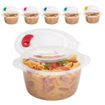 Caçarola Para Freezer Microondas 1,5 L Com Válvula Vapor Tampa Caçarola Para Freezer Microondas 1,5 L Com Válvula Vapor Tampa