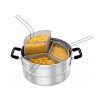 Caçarola para Massas 3 cestos Multi Cozer Alumínio ABC