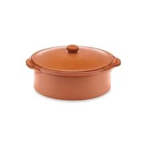 Caçarola para Servir Feijoada Oxford Cerâmica Artesanal 28cm Terracota