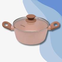 Caçarola Quartzo Panela Indução Cerâmica 20cm Mimo Style