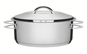 Caçarola Rasa Aço Inox 28cm Solar - Tramontina