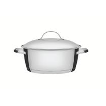 Caçarola Rasa Allegra 22 cm 3,3 L em Aço Inox com Fundo Triplo Tramontina 62653/220